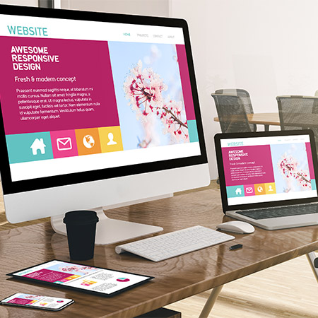 Webdesign Homepage für Unternehmen